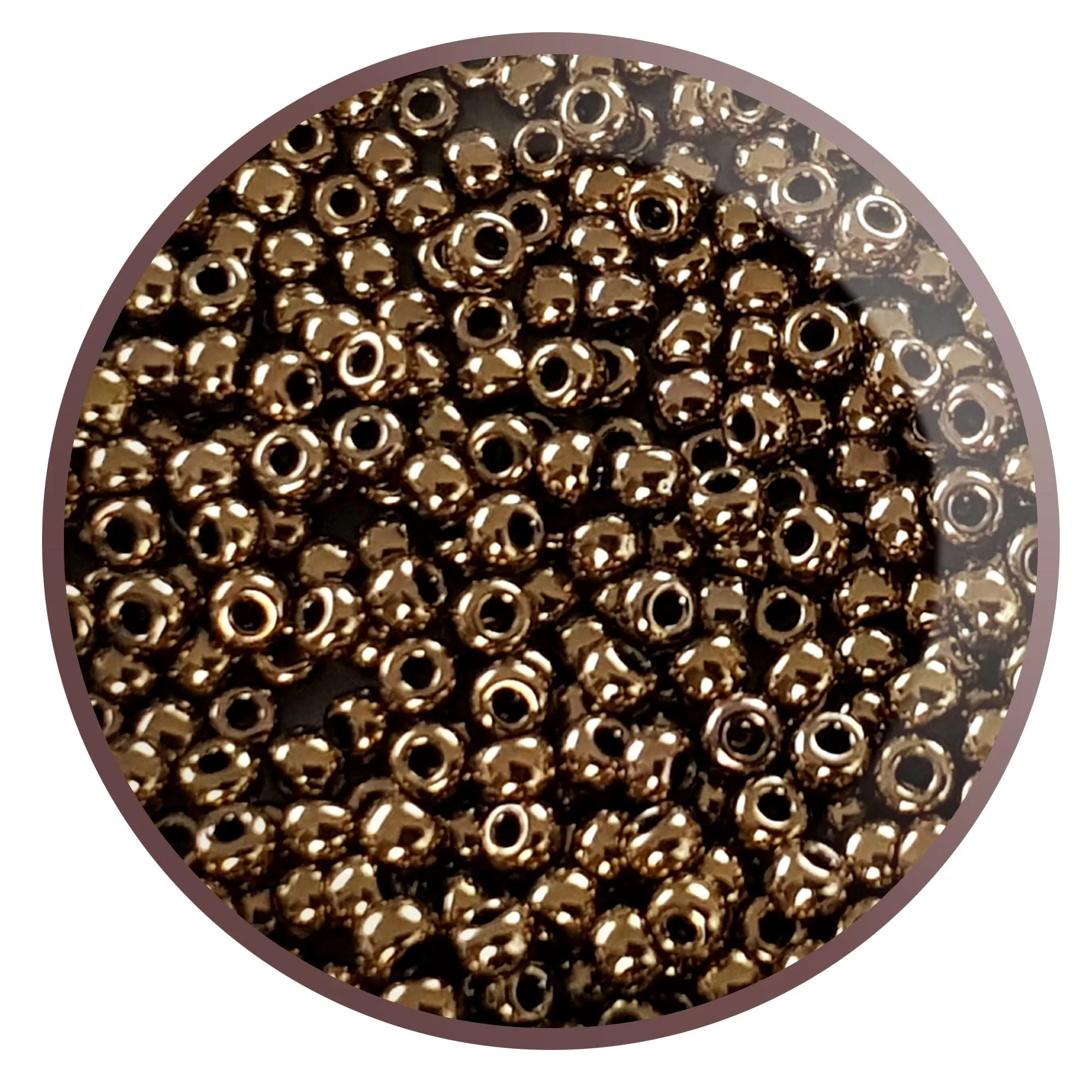 11/0 TR-223 Antique Bronze Opaque 10g/30g Round Toho Seed Beads - Beading Supply