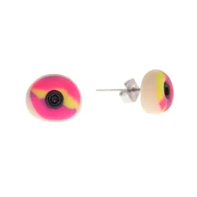 Alpine Mountain Climbers Earrings Rock Climbing Jewelry. Tiny Holds Earrings. Climber Gift Climb Holds Studs Neon. Bouldering Gear Equipment