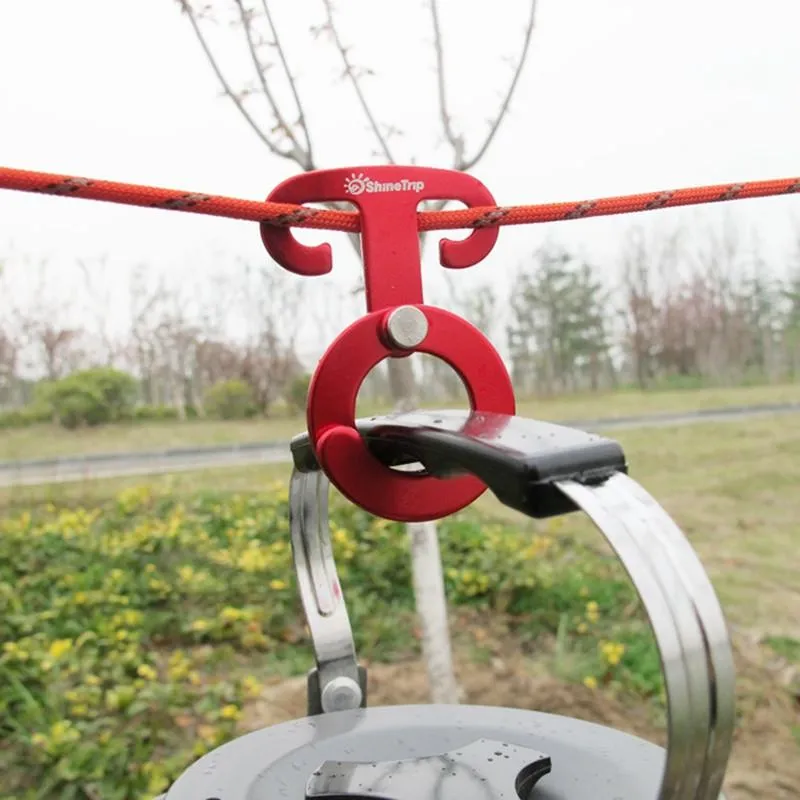 Aluminum Multi-Function Rope Hanger / Buckle (5PCS)