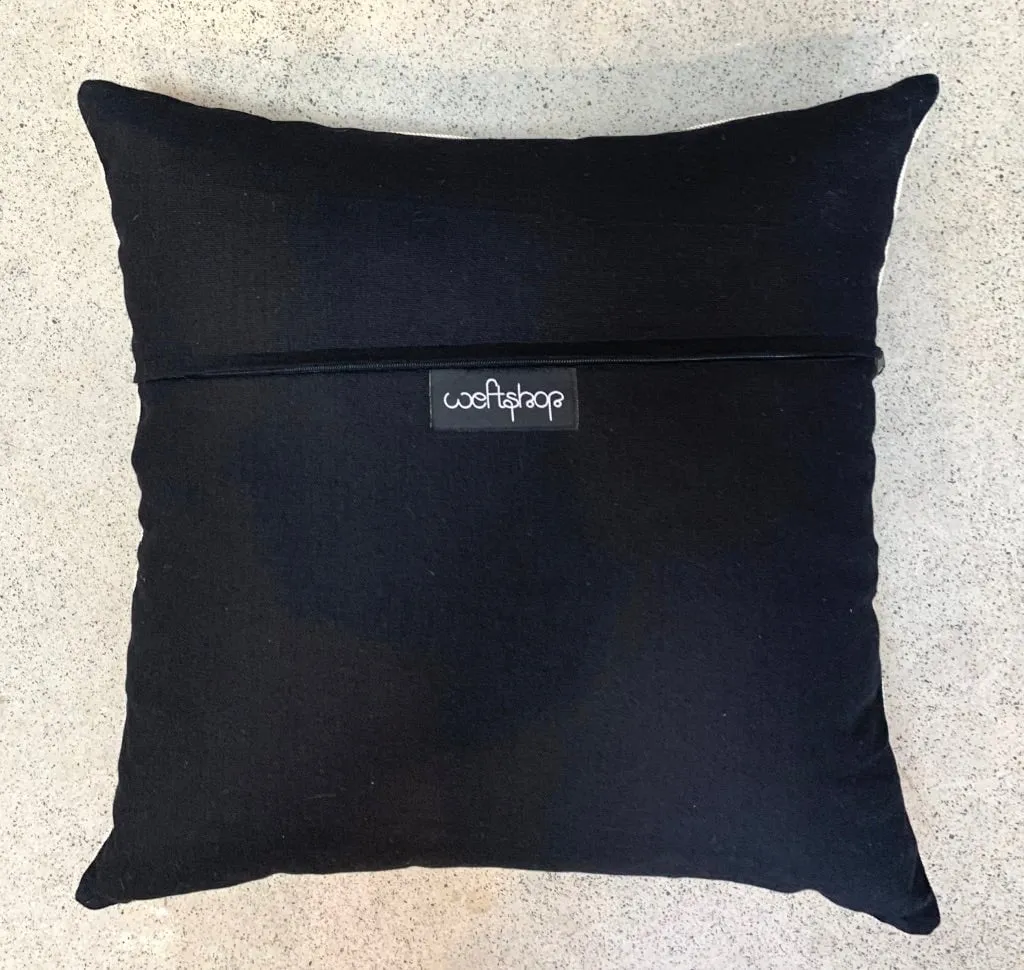 Bilby Cushion in Grey and Black