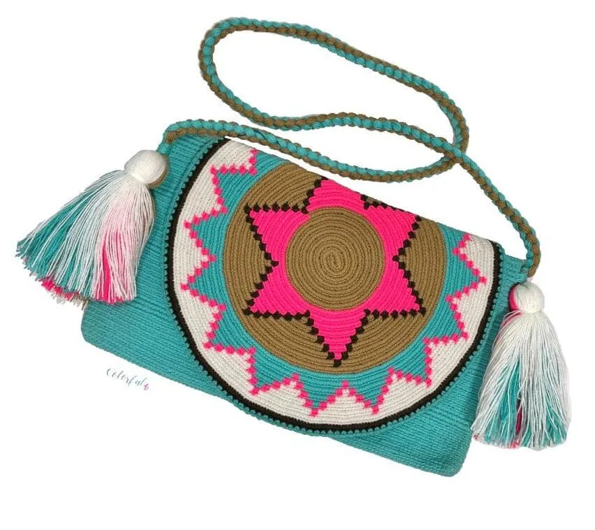 Bohemian Purse with Cover | Envelope