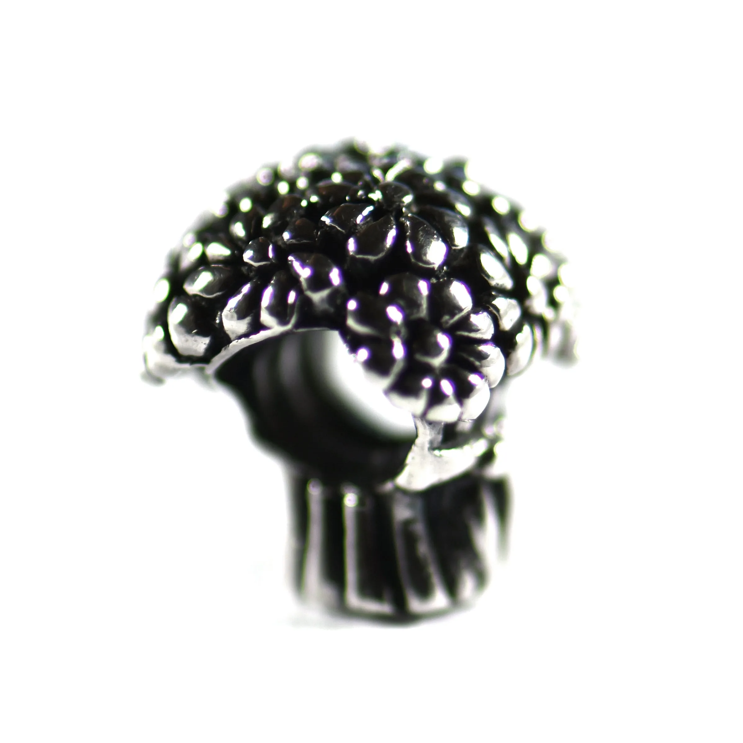 Bouquet silver beads
