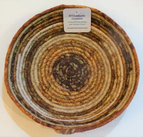 Brown, Tan, Gold Tray