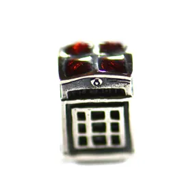 Building silver beads with red CZ