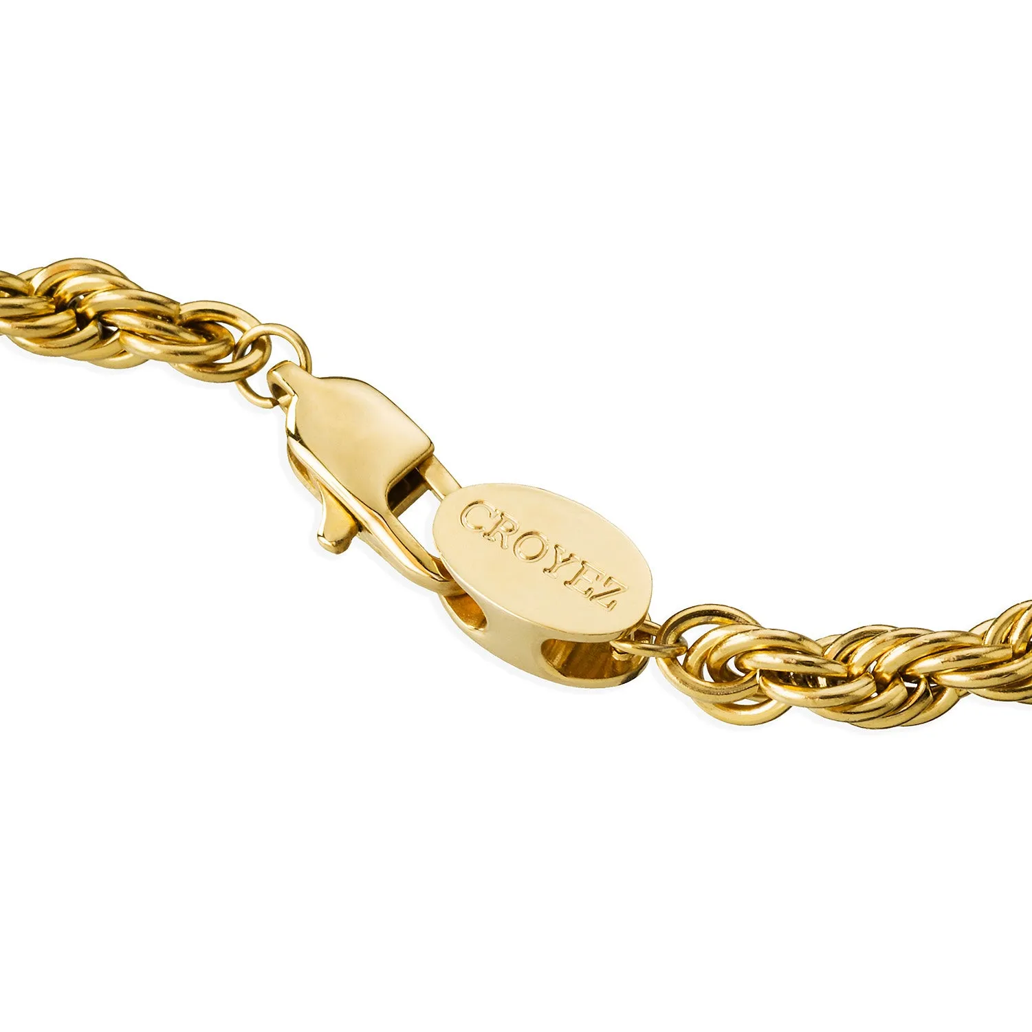 Croyez Rope Chain 5MM | Gold