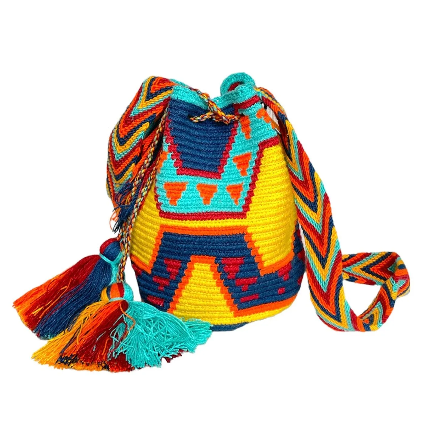 Desert Sunset Medium Crochet Bags