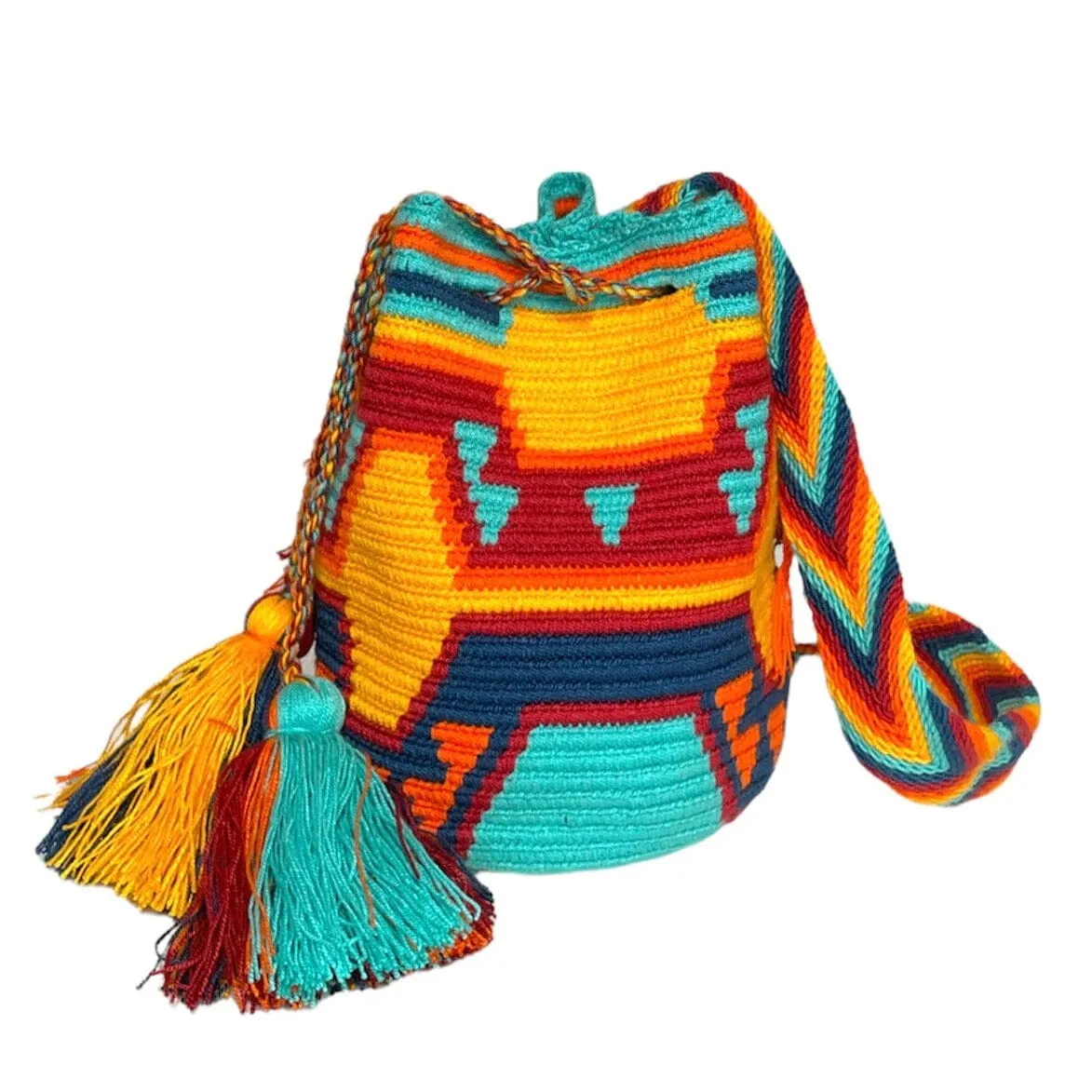Desert Sunset Medium Crochet Bags