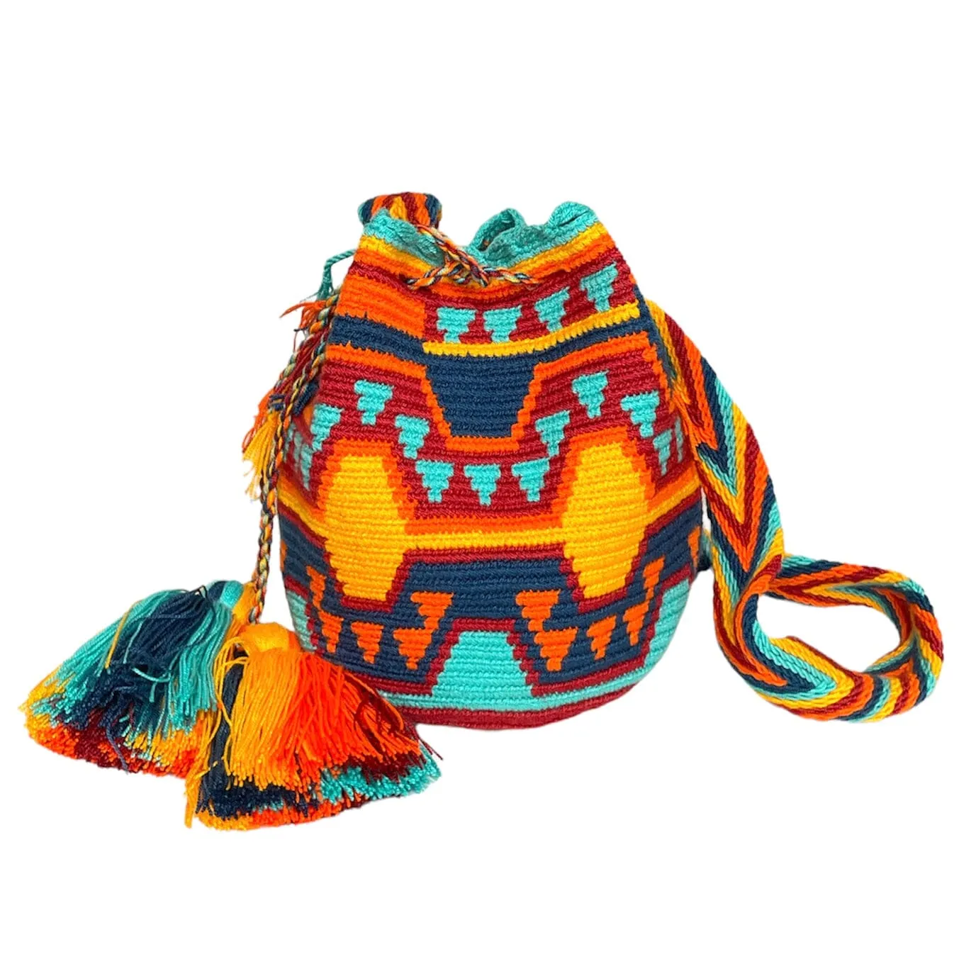 Desert Sunset Medium Crochet Bags