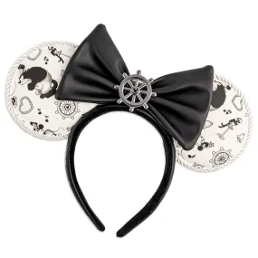 Stylish Steamboat Willie Minnie Mouse Ears Headband by Disney