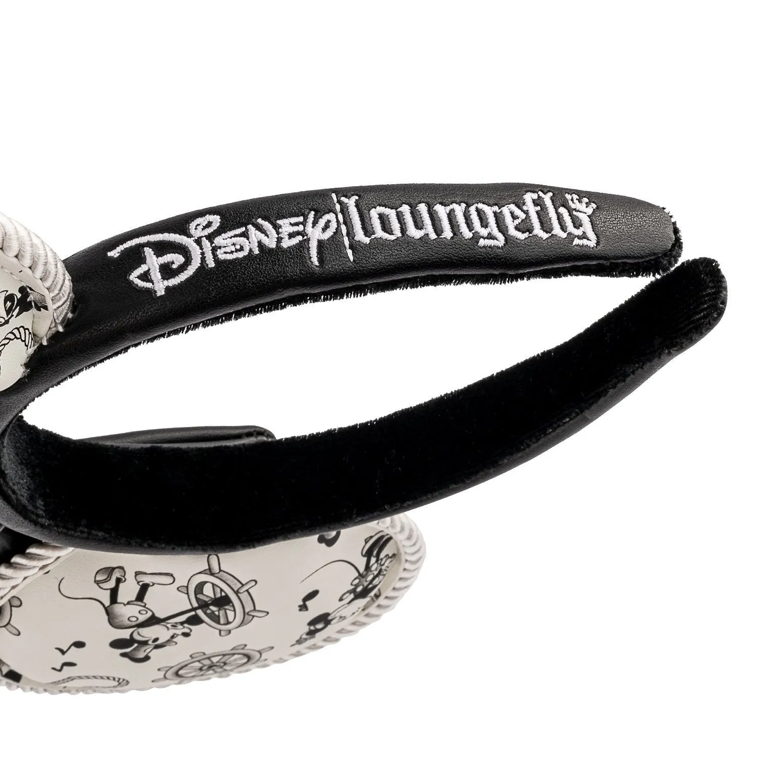 Stylish Steamboat Willie Minnie Mouse Ears Headband by Disney