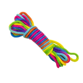 Emojibator Unicorn Rainbow Bamboo Silk Bondage Rope