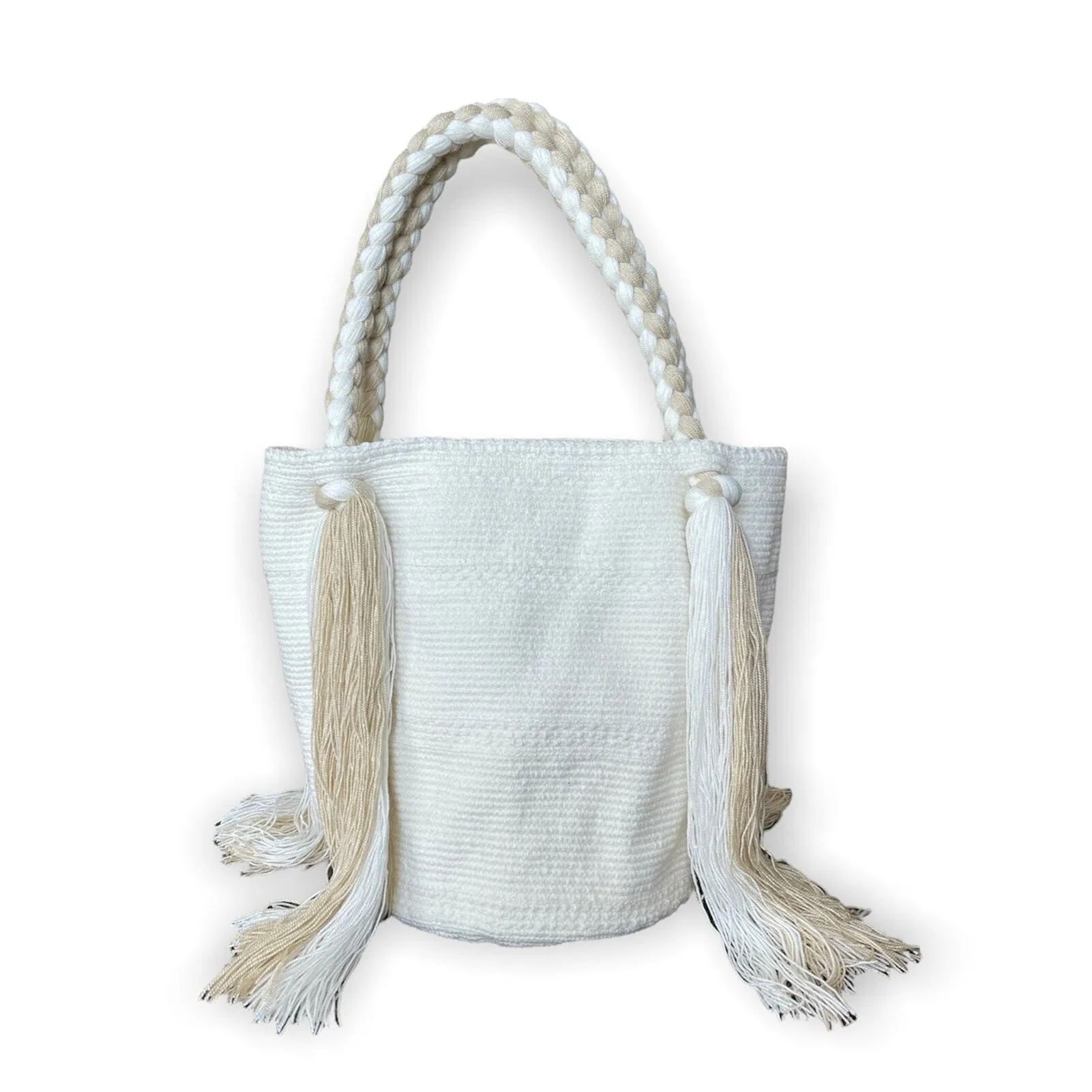 Endless Summer Tote Bags | Long Tassels Beach Tote - M