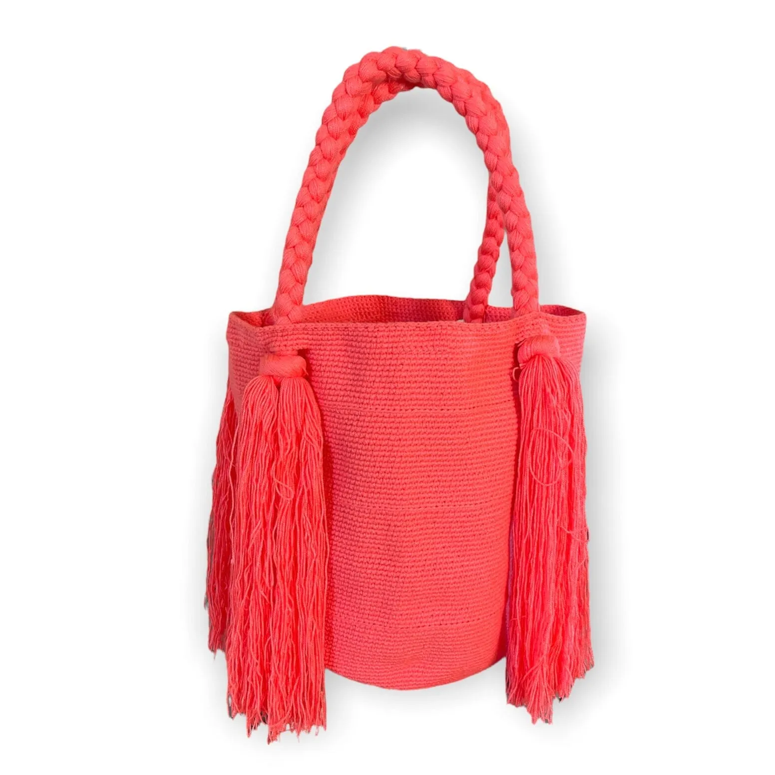 Endless Summer Tote Bags | Long Tassels Beach Tote - M