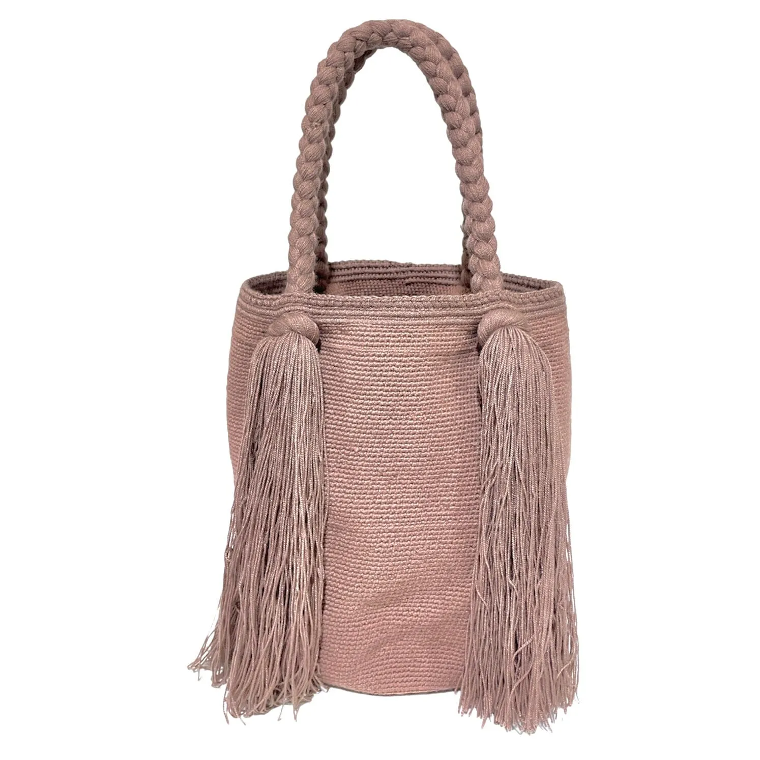 Endless Summer Tote Bags | Long Tassels Beach Tote - M