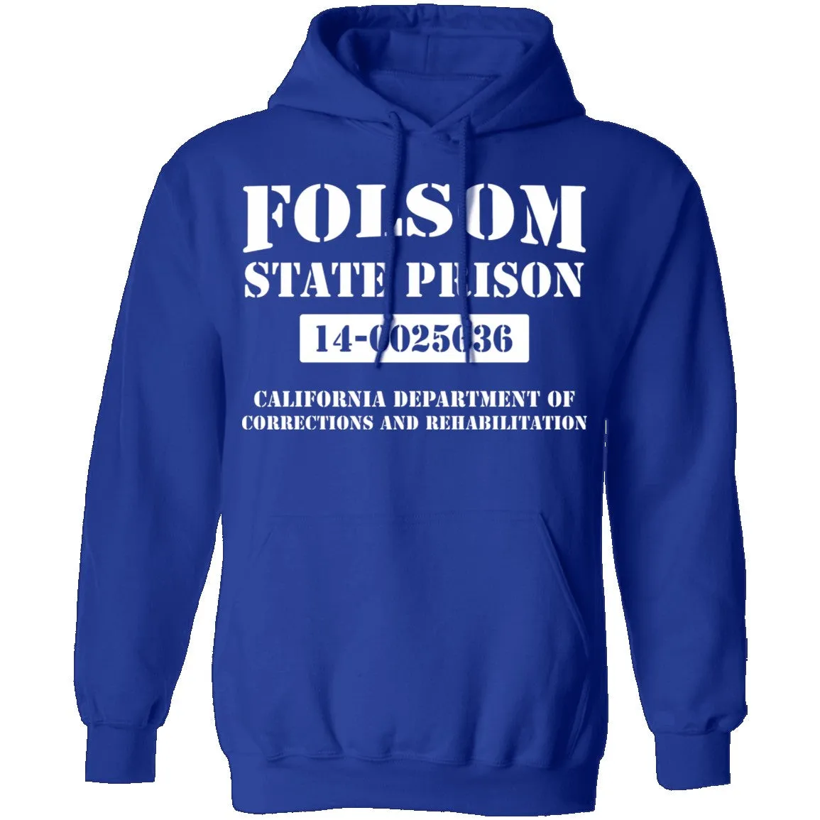 Vintage-Inspired Folsom State Prison Graphic T-Shirt