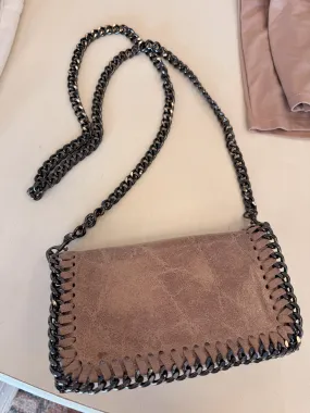 German Fuentes Dreamer Nude Blush Purse
