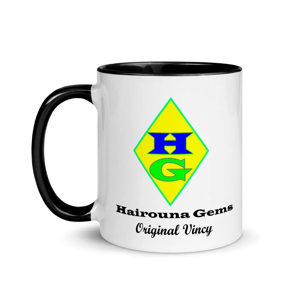 Hairouna Gems Mug with Color Inside (Right hand)