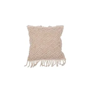 Handmade Macrame Cushion Cover - Set of 2