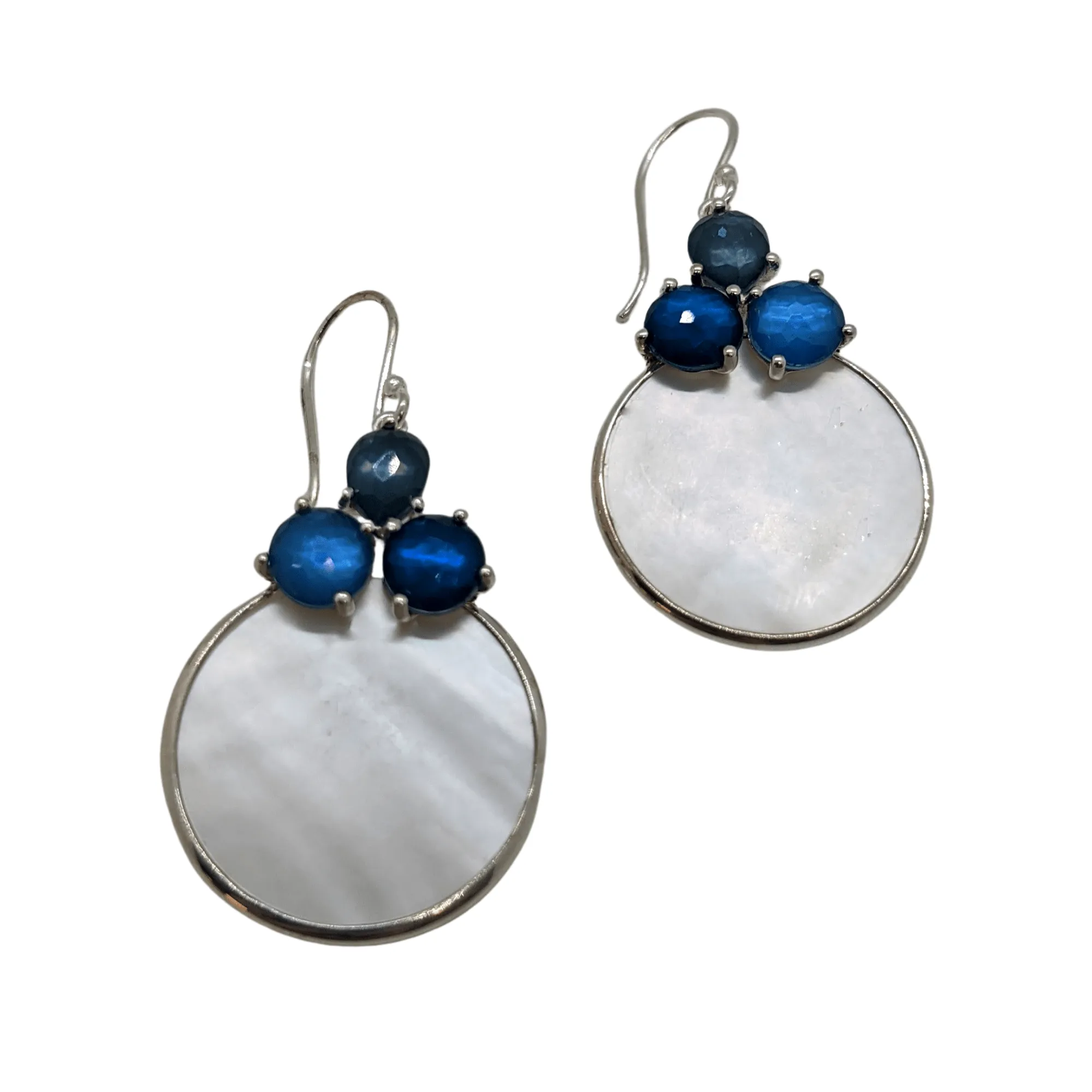 IPPOLITA Shell & 3-Stone Drop Earrings - New w/Tags