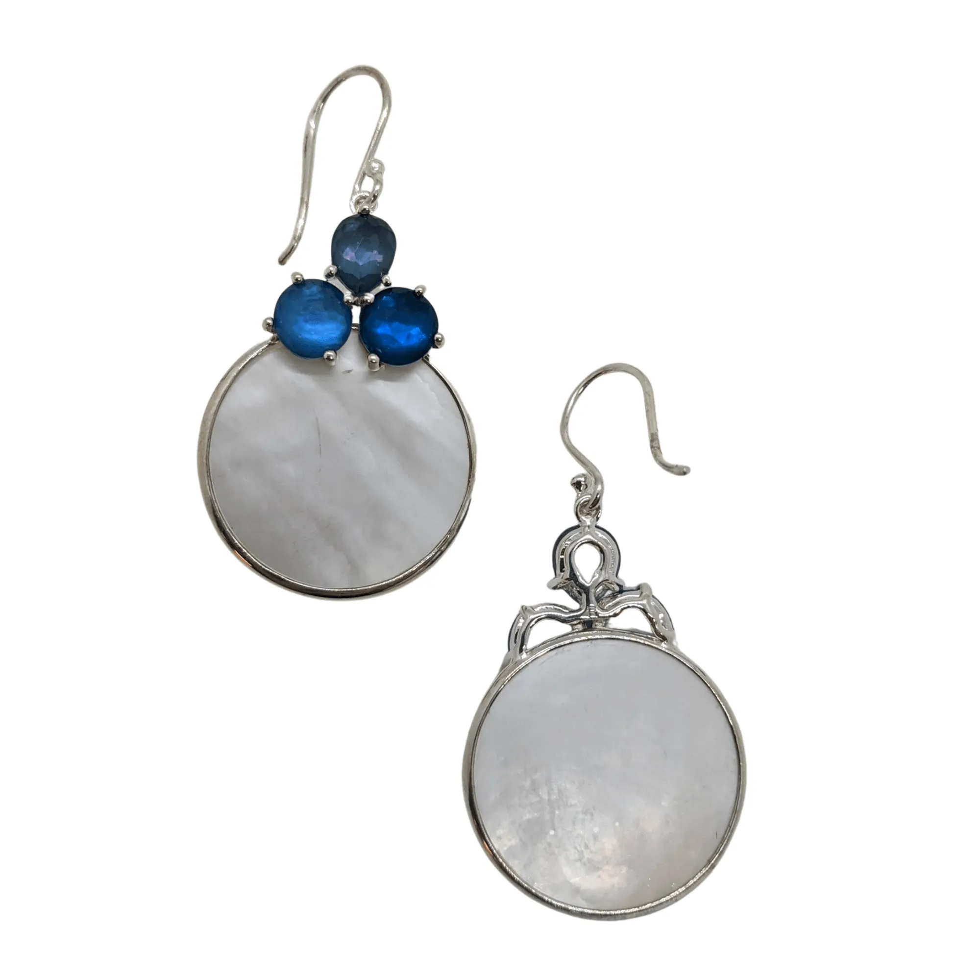 IPPOLITA Shell & 3-Stone Drop Earrings - New w/Tags