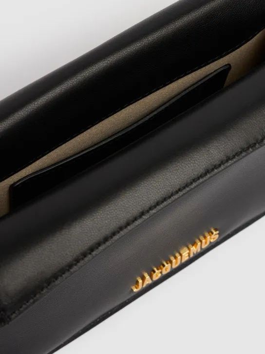 Jacquemus   La Petite Pochette Rond leather clutch 