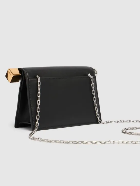 Jacquemus   La Petite Pochette Rond leather clutch 
