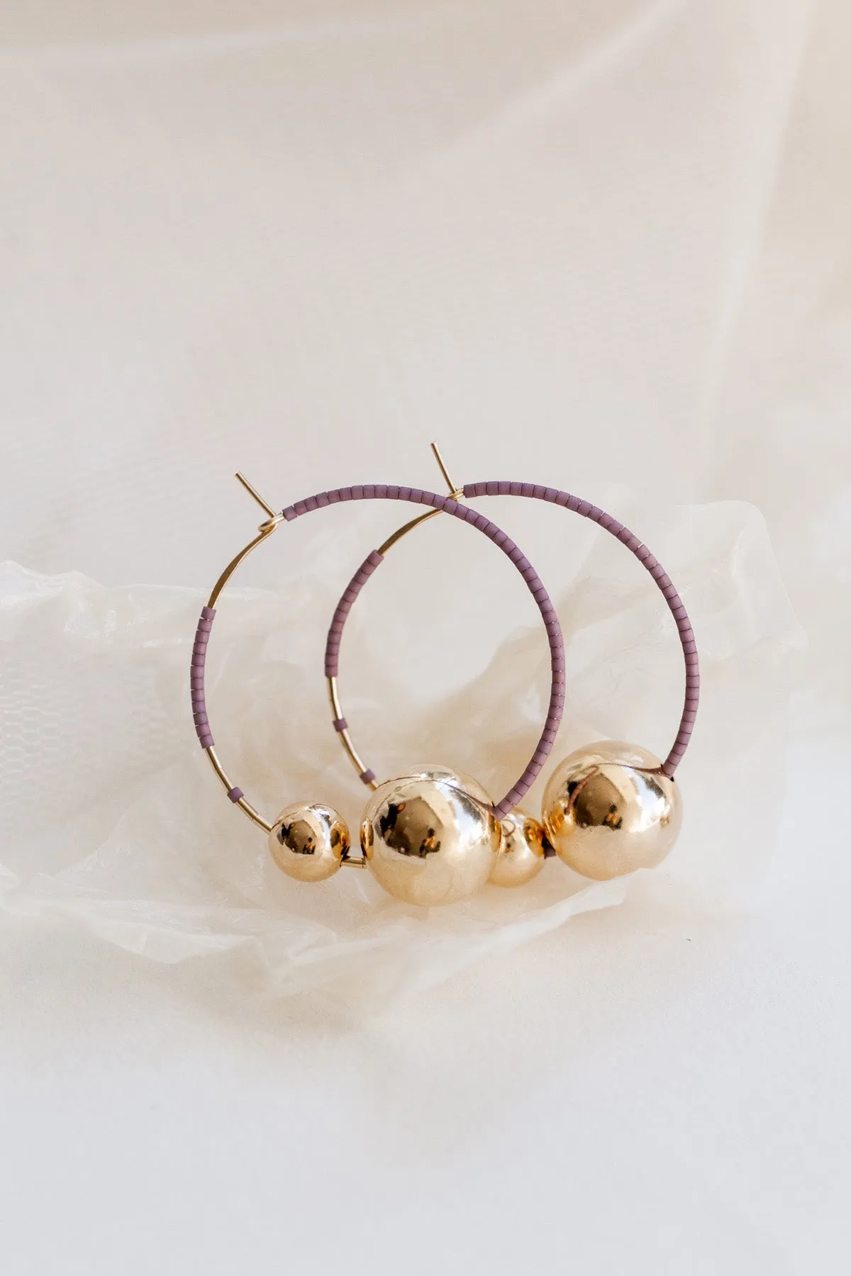 Kari Earrings, Ume