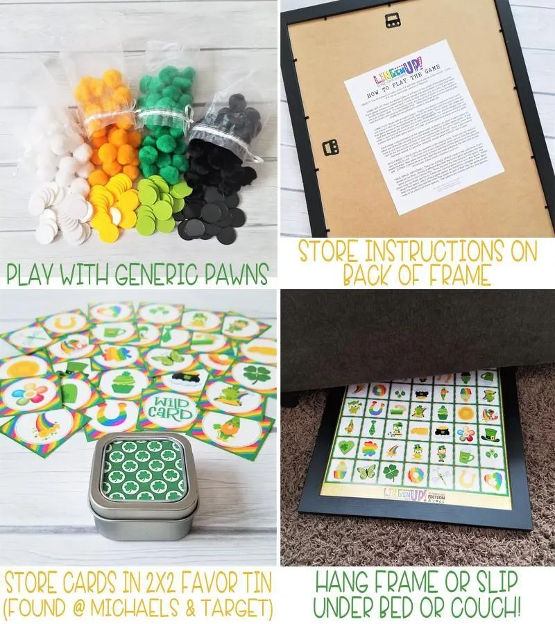 LINE 'Em UP! {St. Patrick's Day} PRINTABLE Game