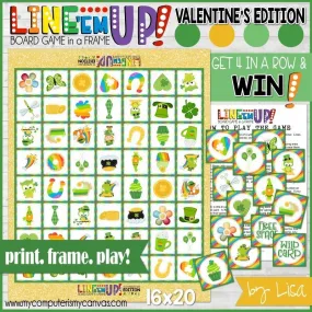 LINE 'Em UP! {St. Patrick's Day} PRINTABLE Game