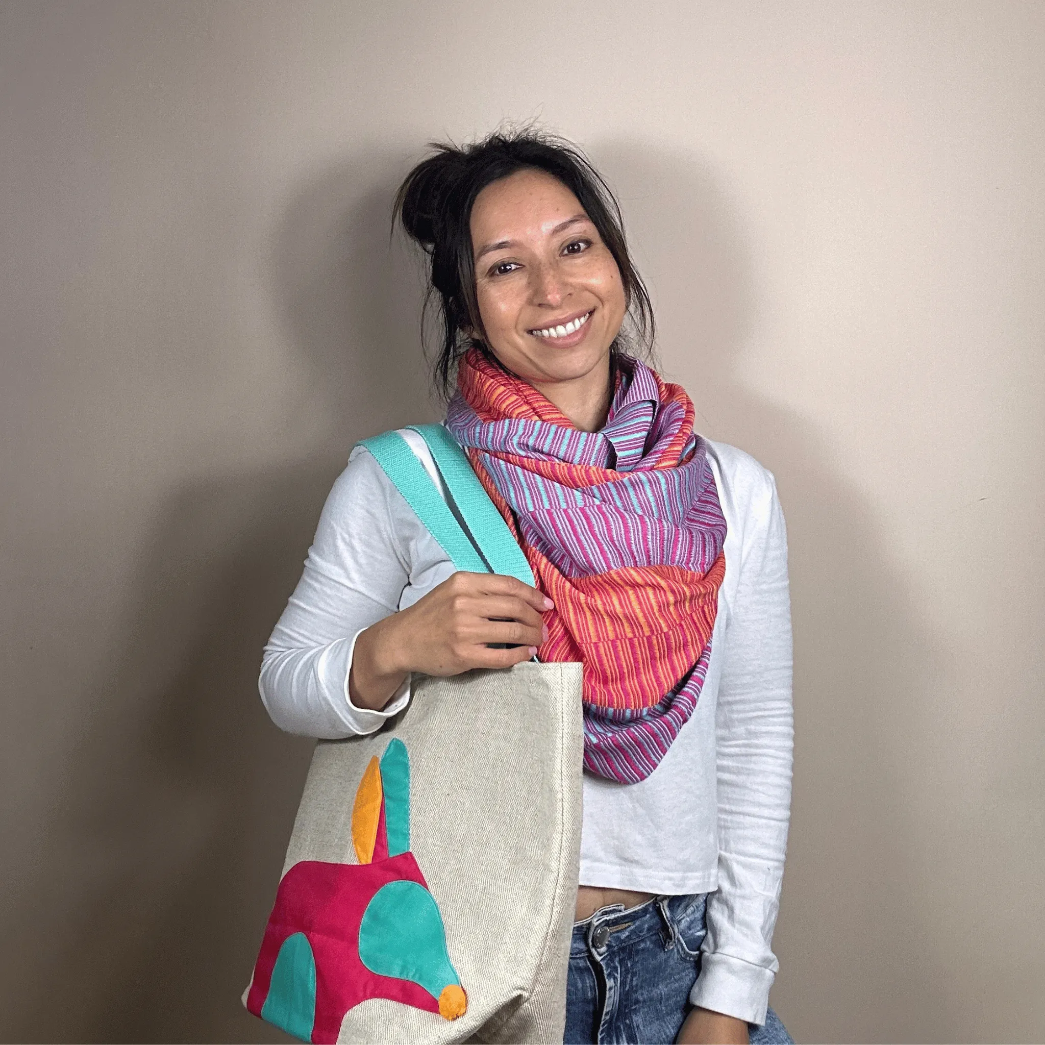 Mie Meh Shawl, Hand-Loomed