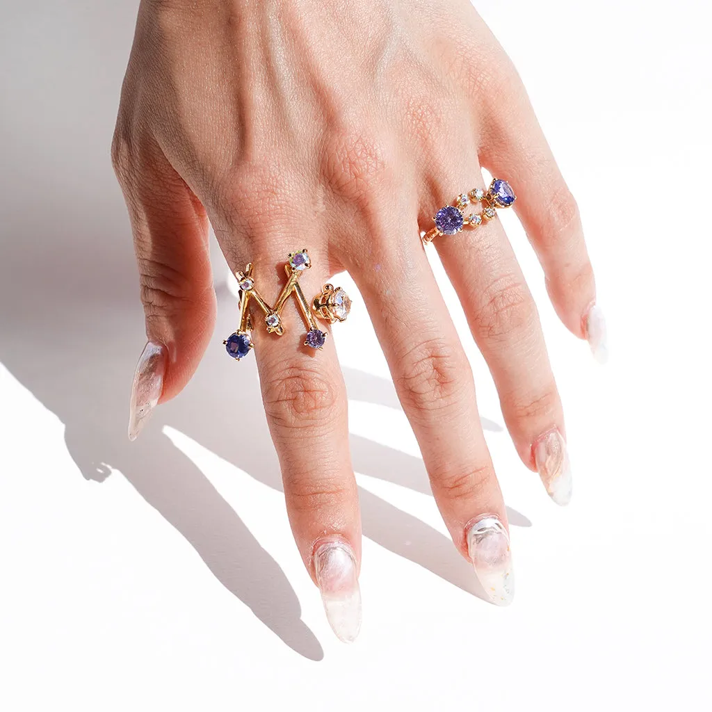 Mini Gems Ring [Atlantic Sapphire/Unicorn gems]