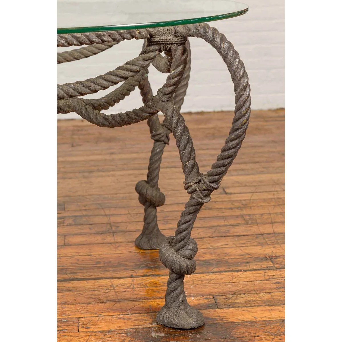 Nautical Rope Table Base - Tall