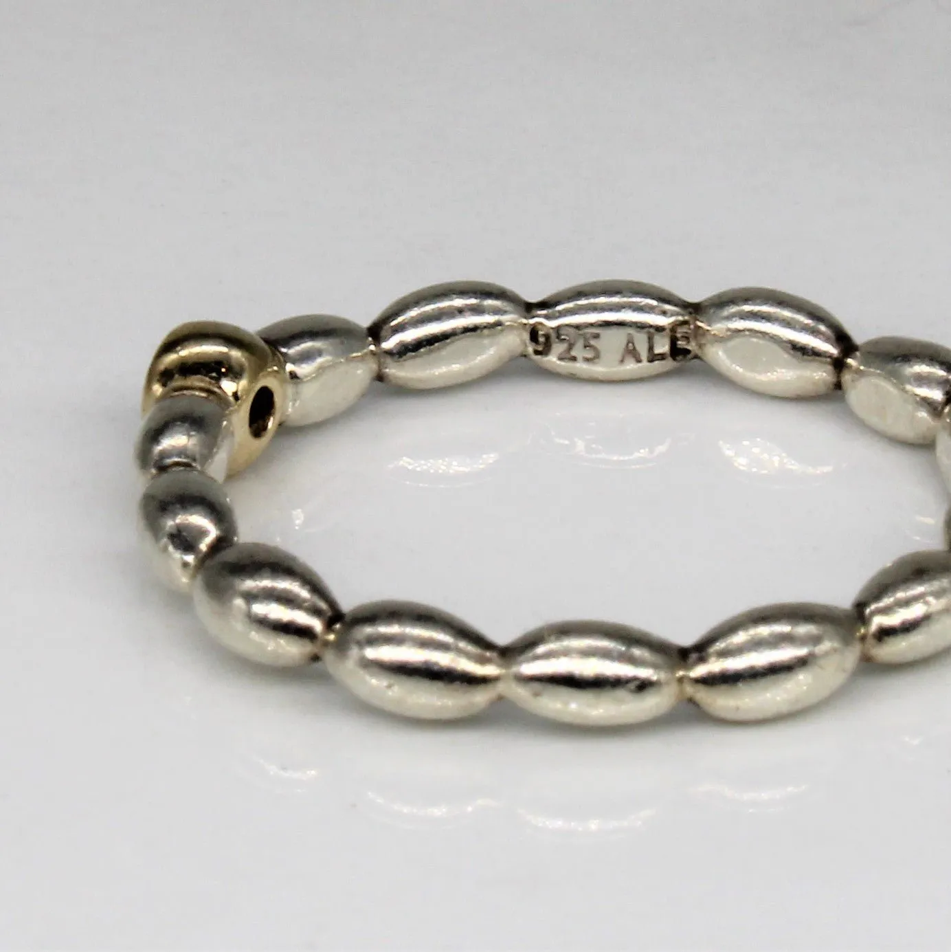 'Pandora' Diamond Bubble Ring | 0.04ctw | SZ 7 |