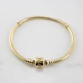'Pandora' Moments Gold Clasp Bracelet | SZ 7" |