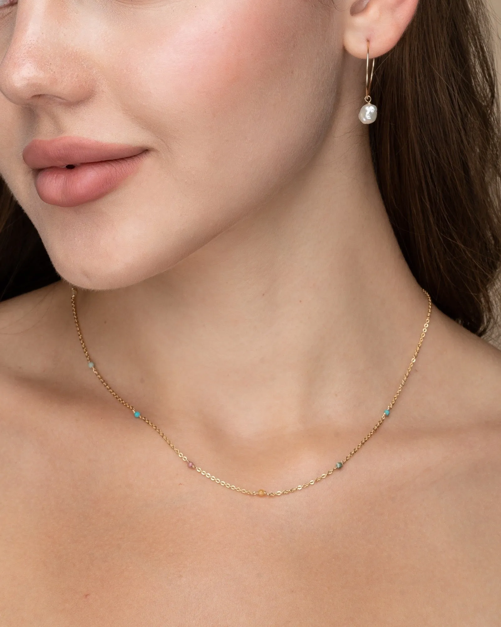 Pastel beaded Necklace