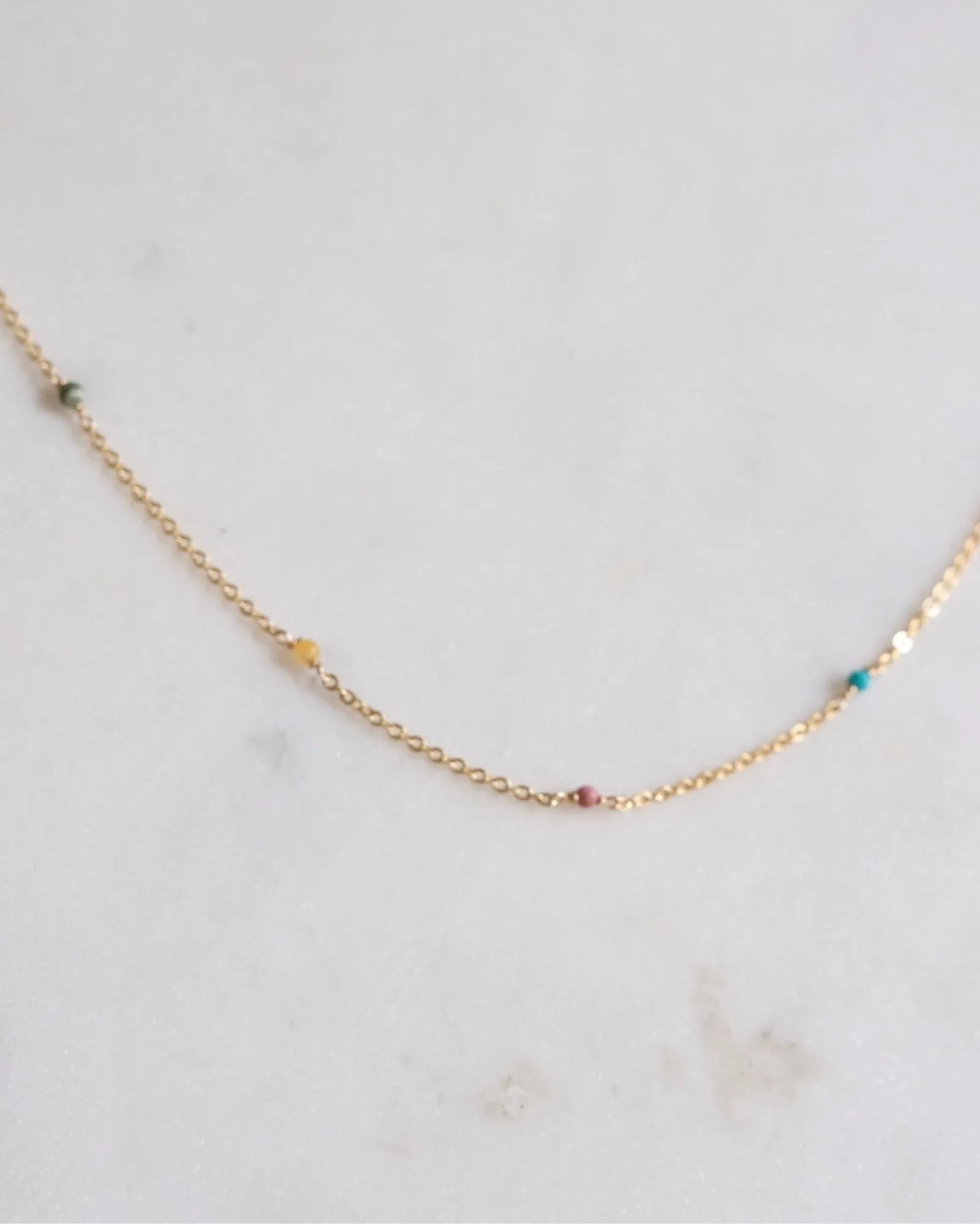 Pastel beaded Necklace