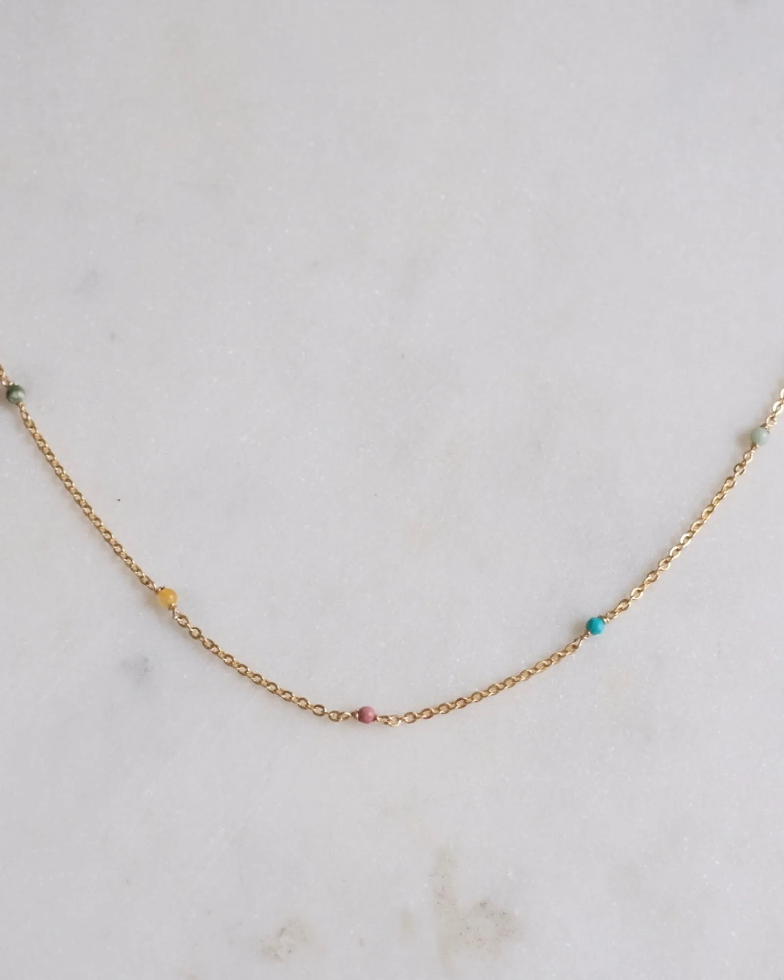 Pastel beaded Necklace