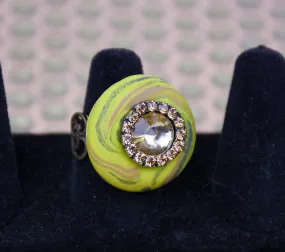 Sculpey Soufflé™ Citron Sparkling Cocktail Ring