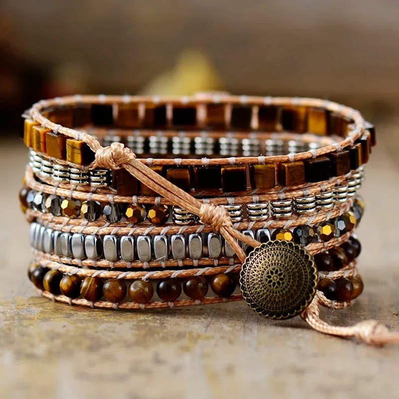 Tiger Eye Apple Watch Band